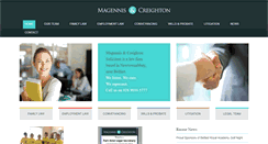 Desktop Screenshot of mc-solicitors.com